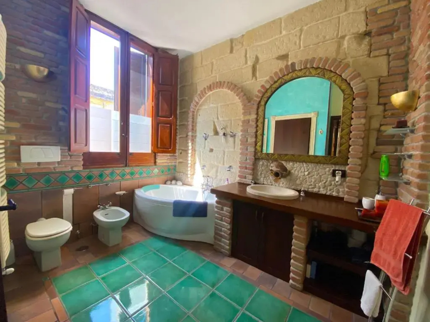 Casa Chiara, roof terrace, 100m to the historical center