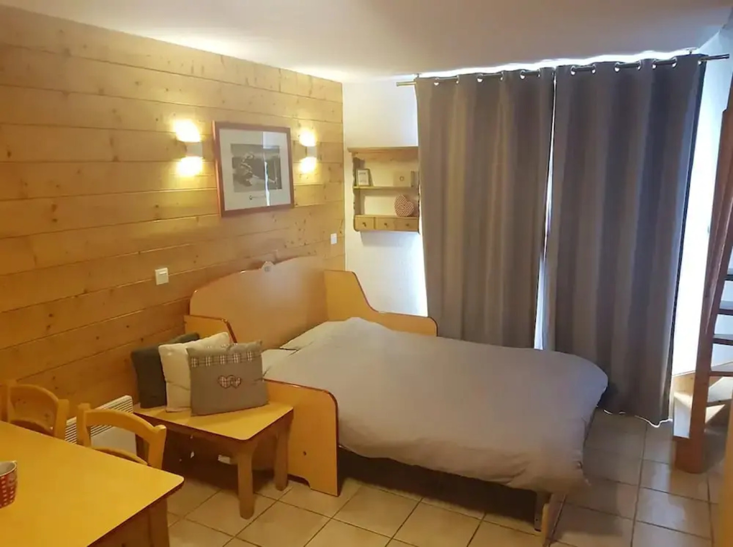 Apartment With 2 Bedrooms in Aussois, With Wonderful Mountain View and Furnished Balcony - 100 m From the Slopes