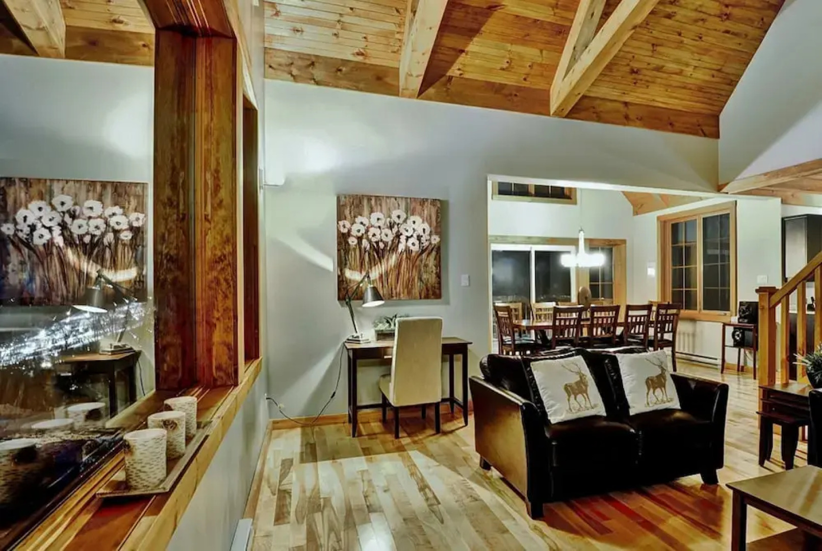 Luxueux chalets à louer à Stoneham