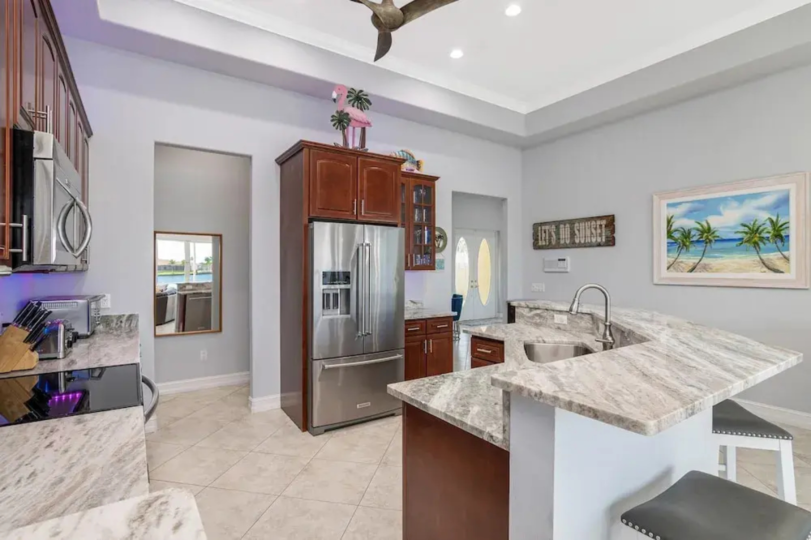 Waterfront Home With Pool, spa and 2nd Floor Balcony