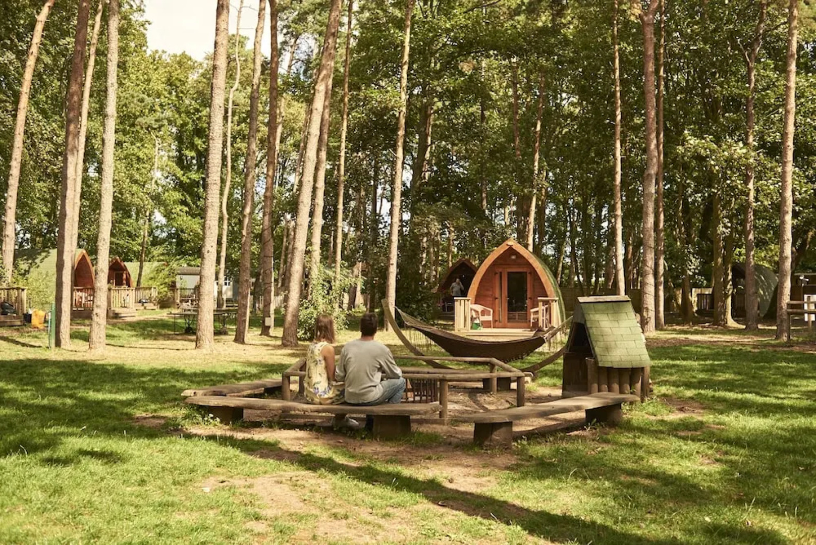 Pinewood Camping Pods - At Port Lympne Reserve