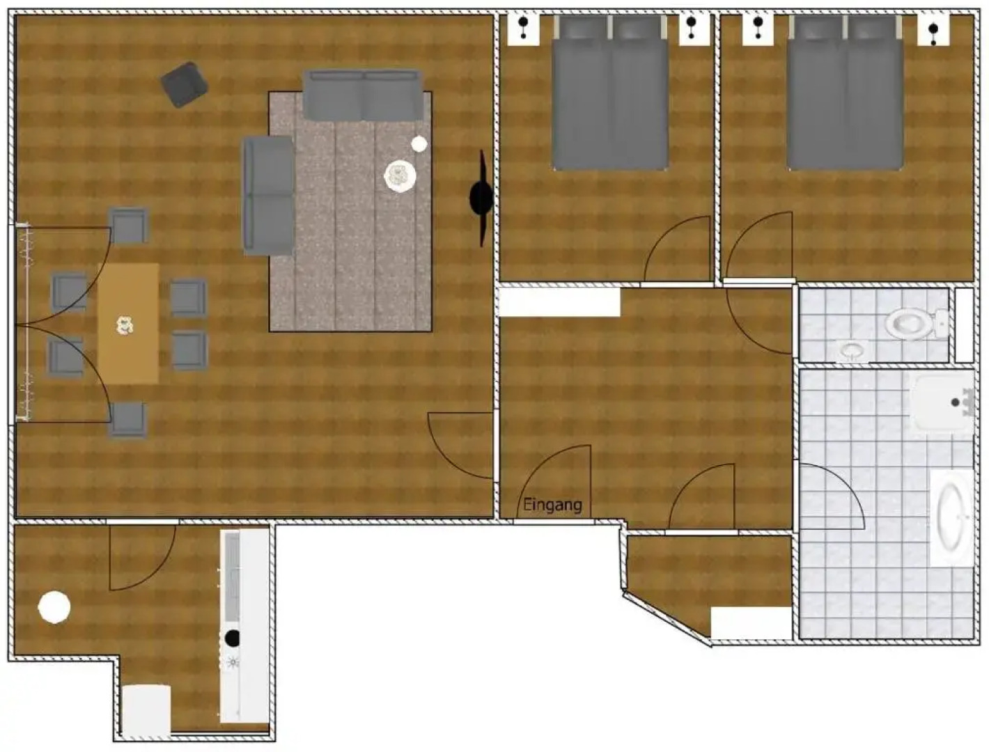 KRACHER Suite mit Nationalparkblick