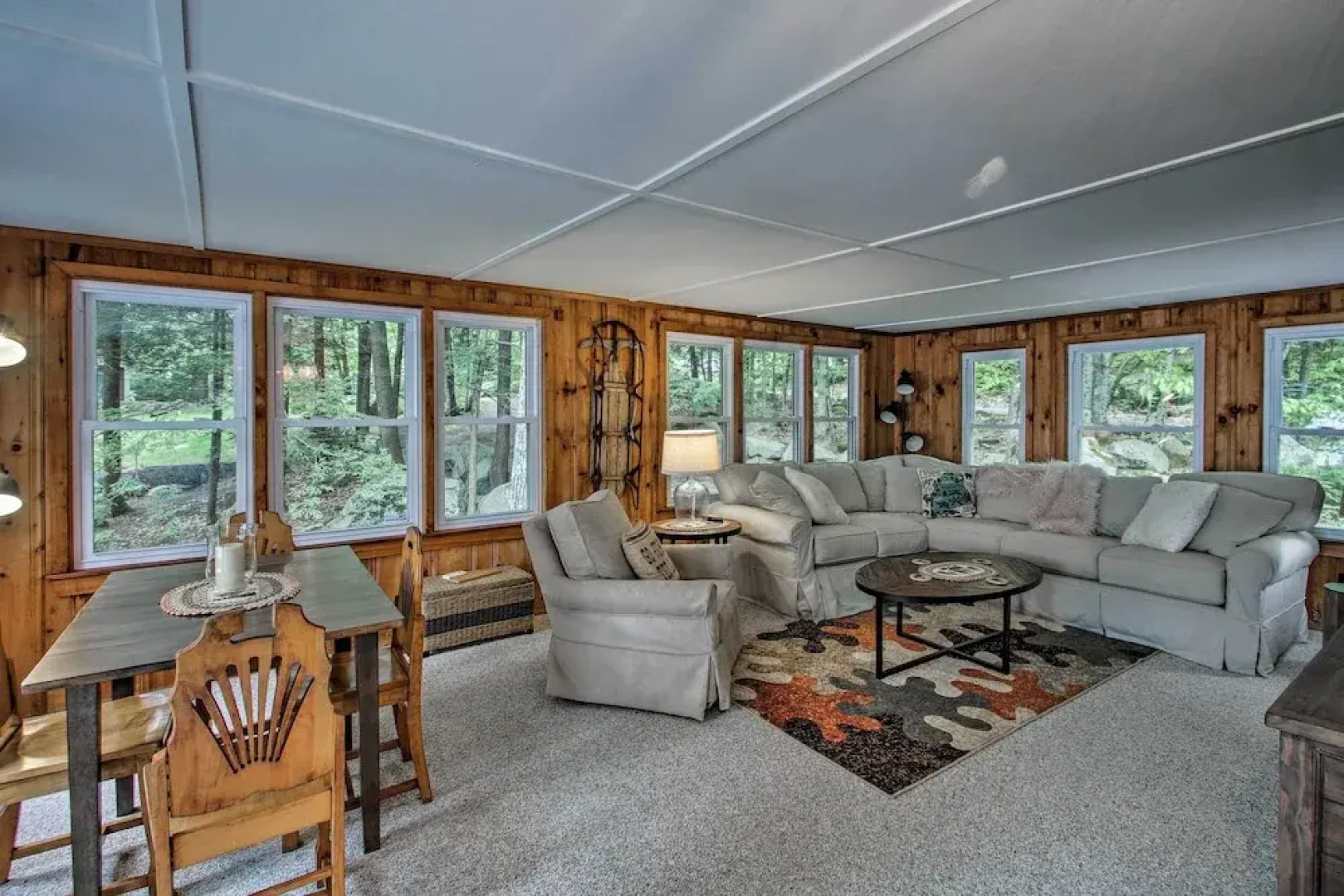 Waterfront Sebago Lake Cottage W/dock + Beach