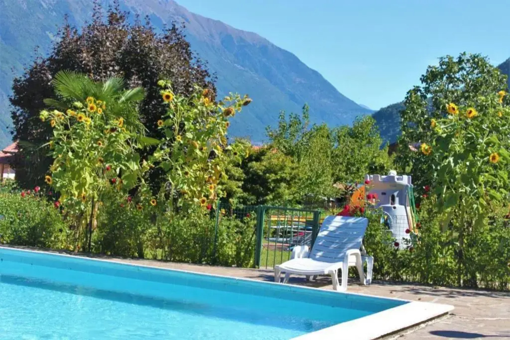 Sole 2 Terrassen Ferienwohnung mit Pool OG