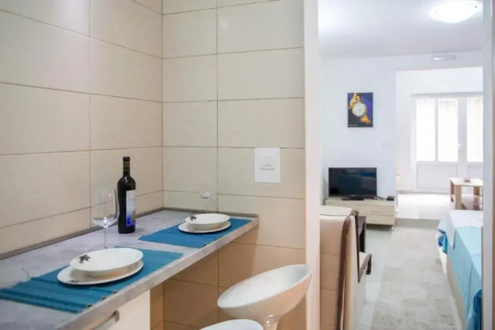 Cozy Studio with Shared Pool in Prčanj Montenegro