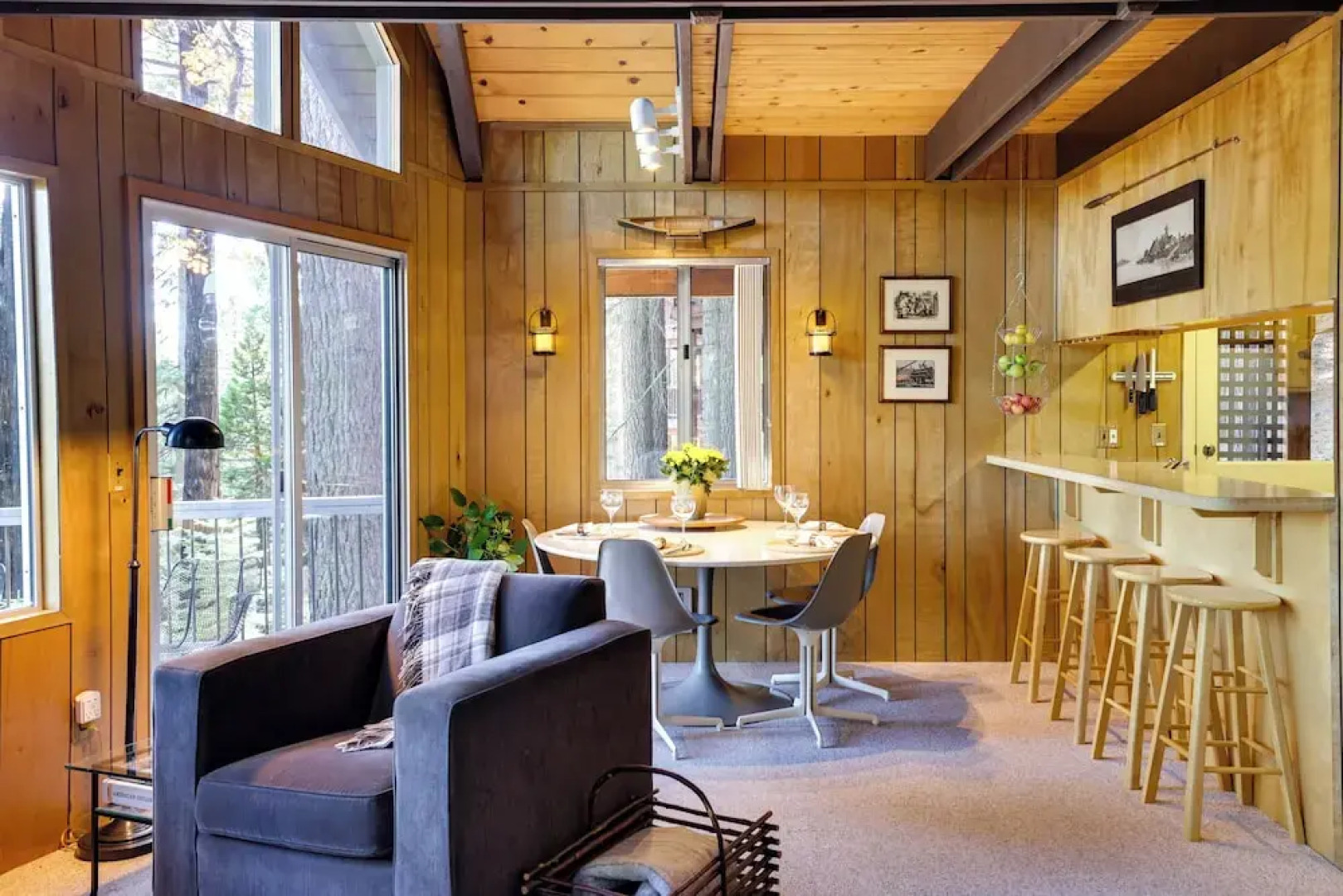 3 Mi to Big Trees State Park: Cabin w/ Deck