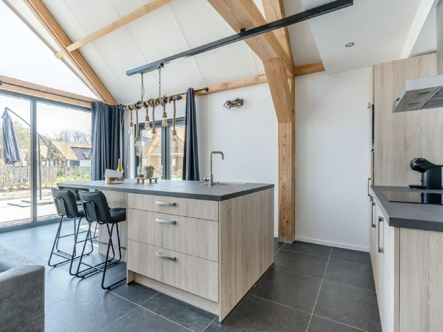 Beautiful house with two bathrooms, in a holiday park on the Belgian border