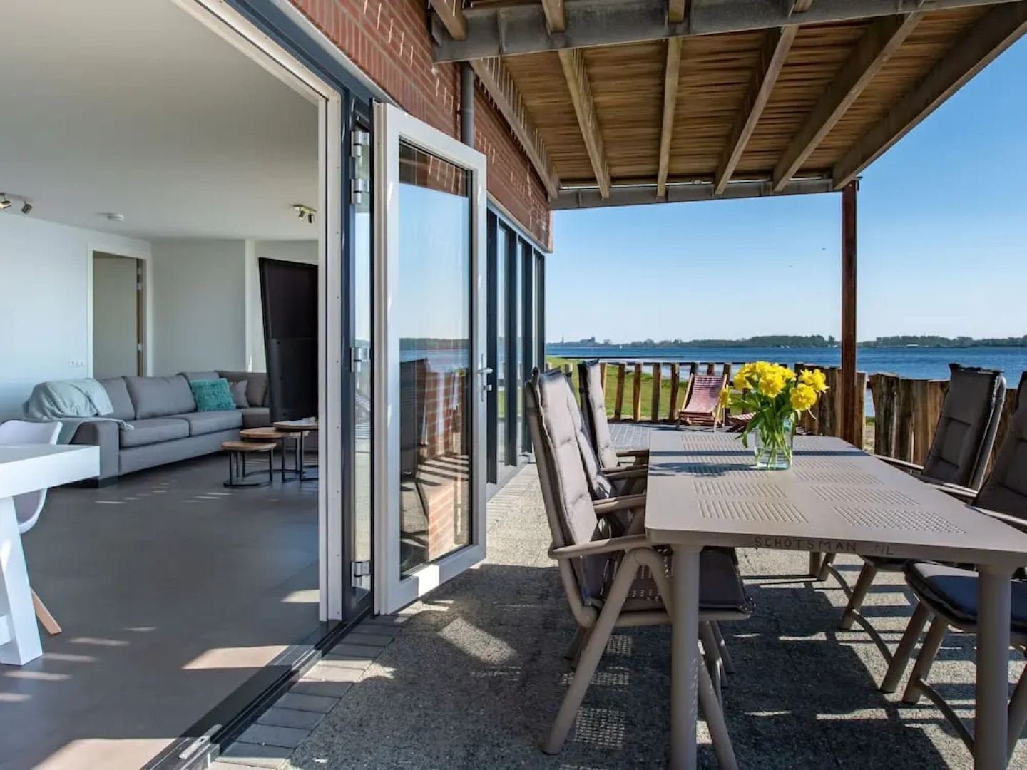 Apartment in Zeeland With Private Jetty