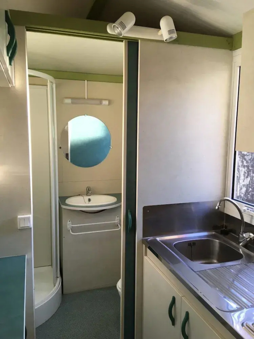 Camping le Vieux Vallon Chalet Morea