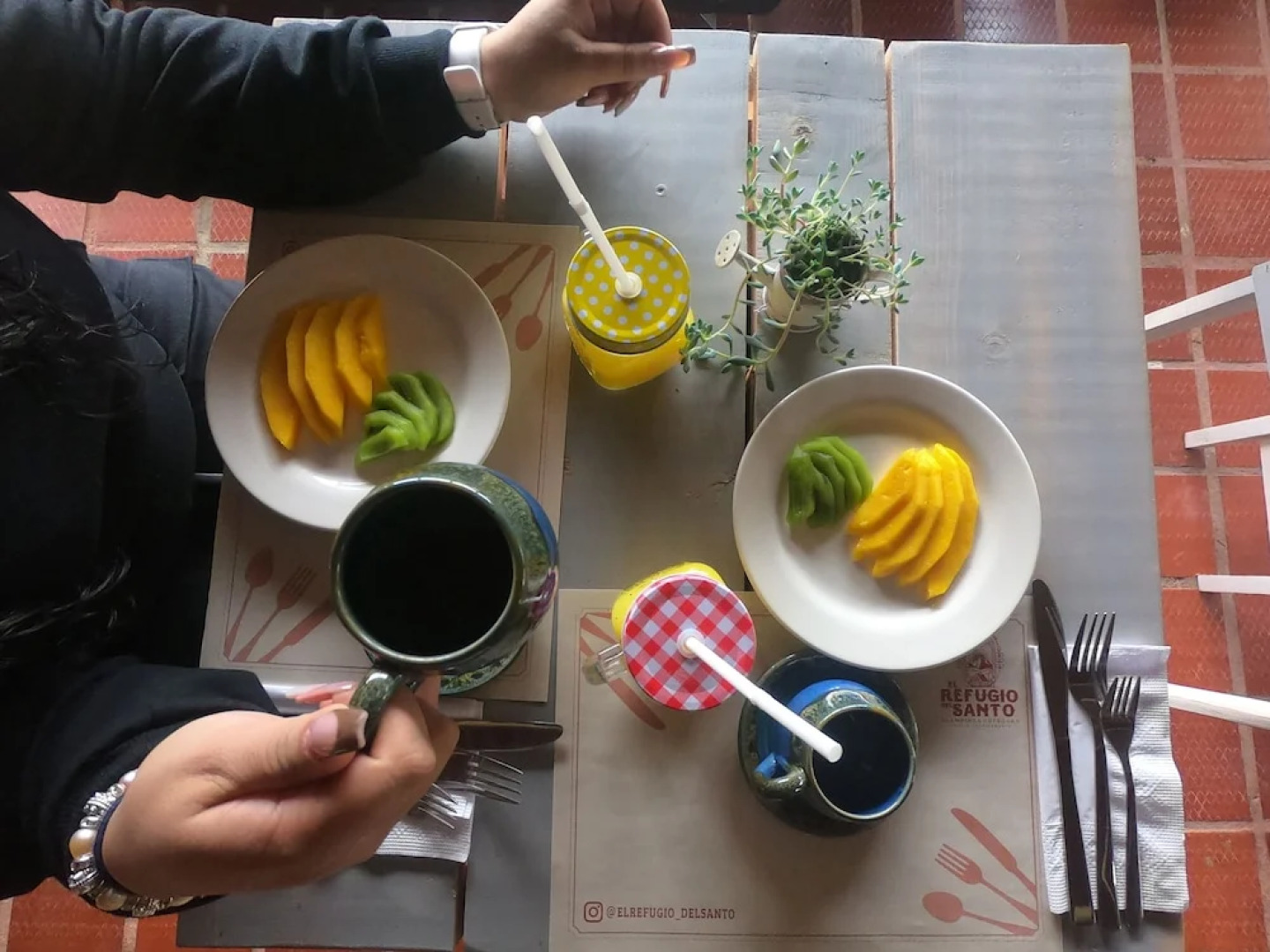 Cabañas el refugio del santo