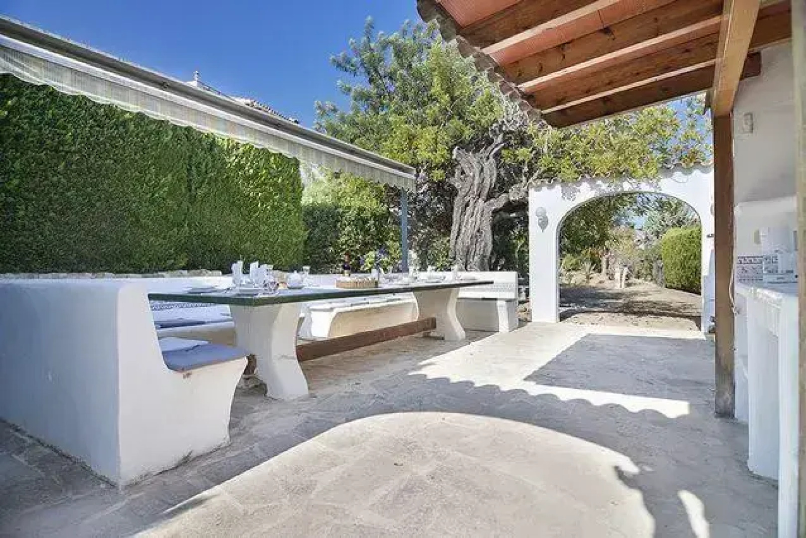 Apartment with beach, garden in Benissa