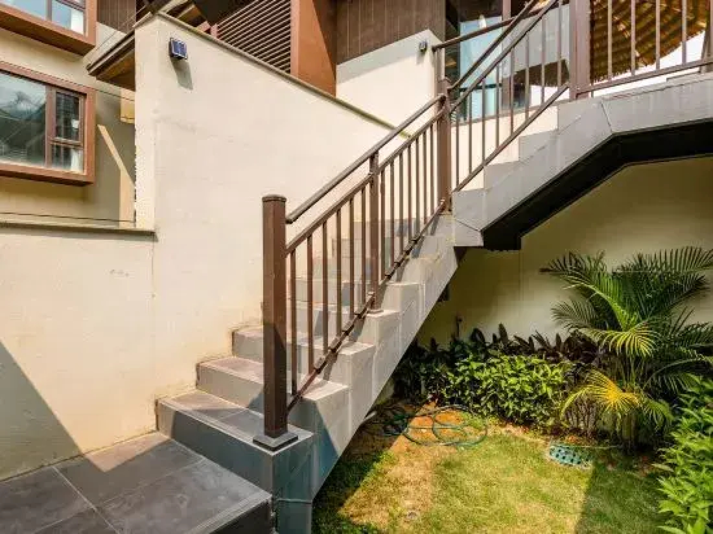 Stone courtyard
