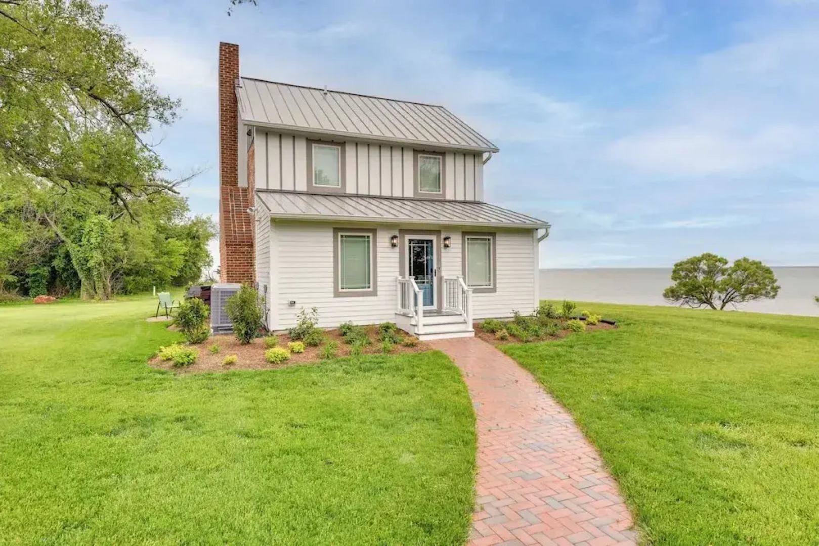 Waterfront Maryland Vacation Home: Private Beach!