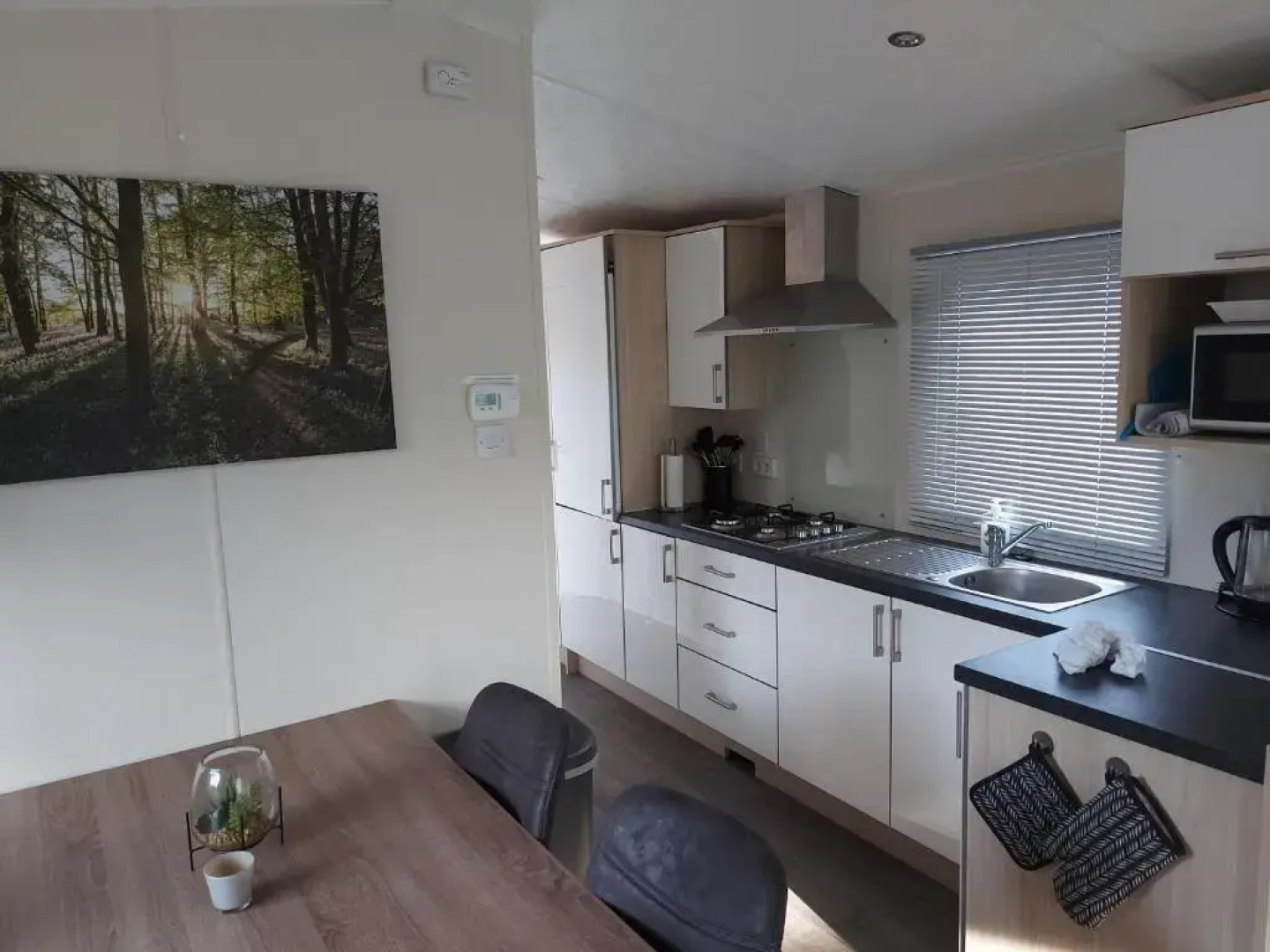 Chalet Wanama. Gelegen op het vakantiepark Het Lierderholt op de veluwe.