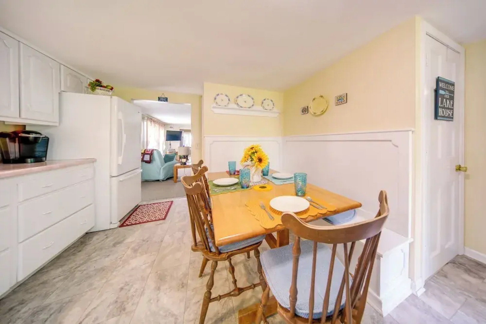 Lakefront Mayville Cottage w/ Dock & Grill!