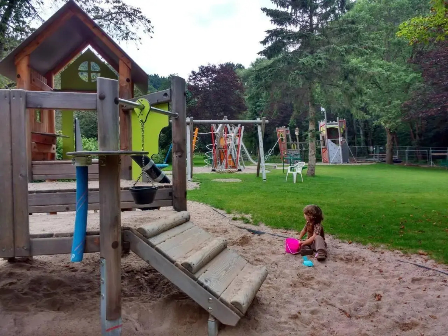 Ferienwohnung Rhododendron - Natur pur Kinderparadies