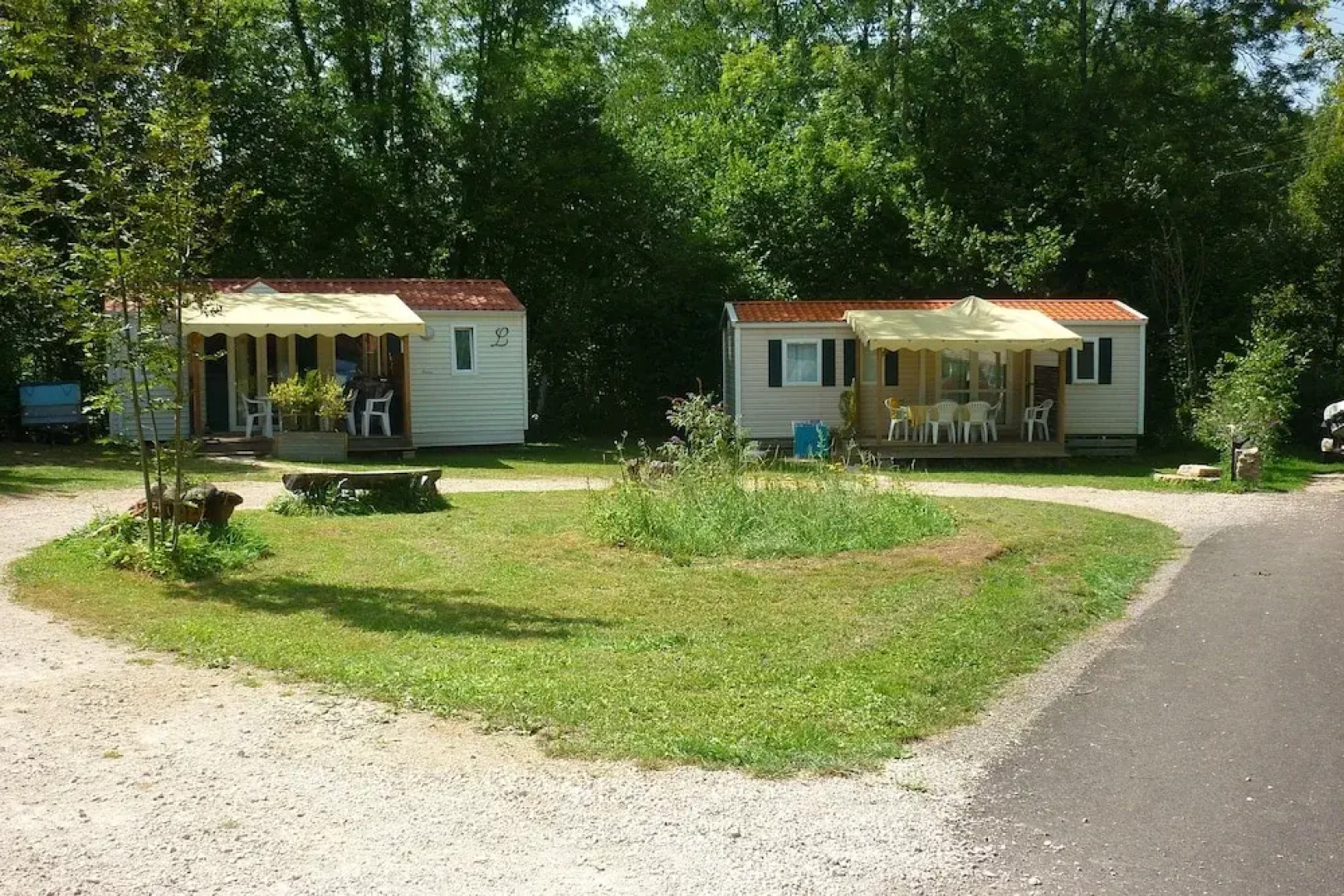 Chalets du Camping Les Merilles