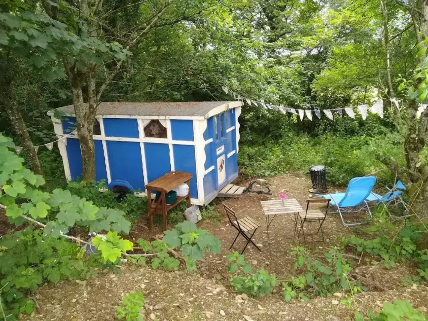 Pilgrims Shepherd's Hut - Goosewell Glynn Glamping
