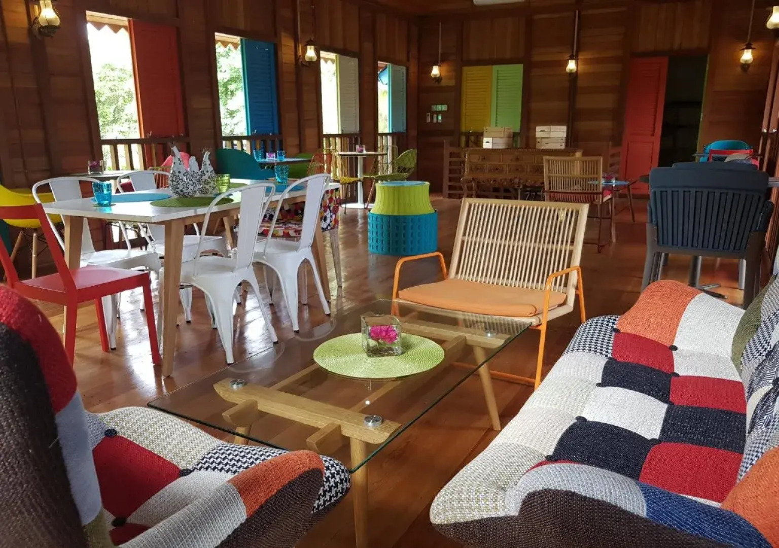 Bleu Verde i am colors