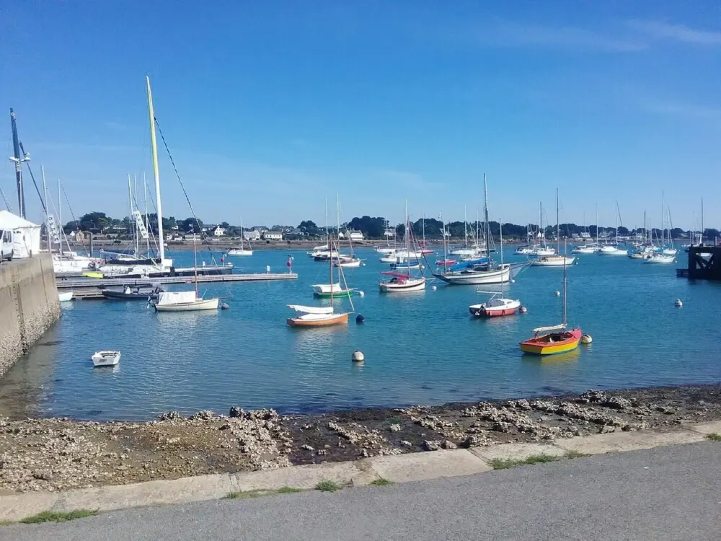 Studio in La Trinité-sur-mer, With Wonderful City View, Furnished Terrace and Wifi - 5 km From the Beach