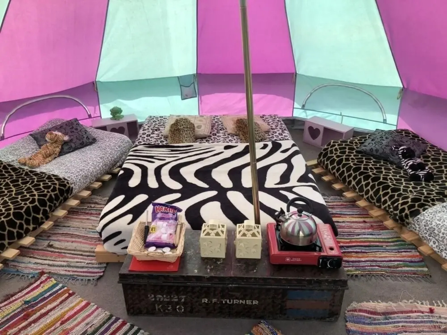 Fully Equipped Bell Tent 1 Campsite