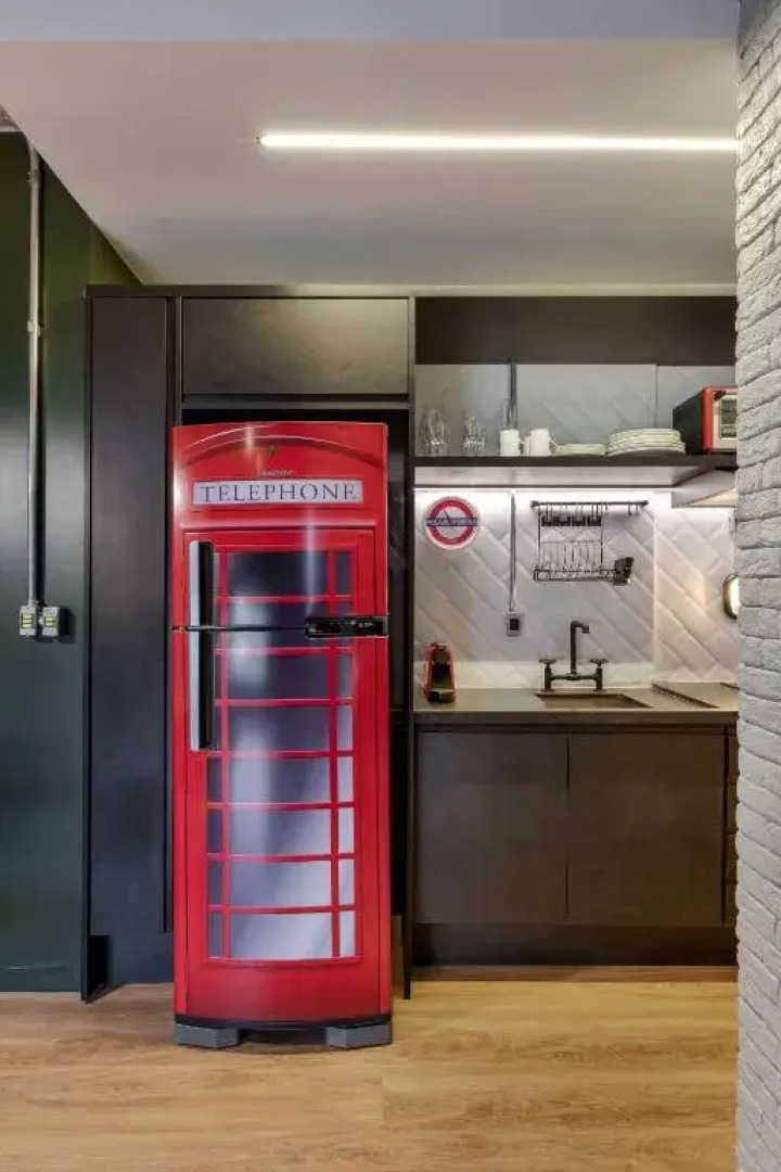 Apto Londrina Flat Hotel 702 c jacuzzi 43 m2