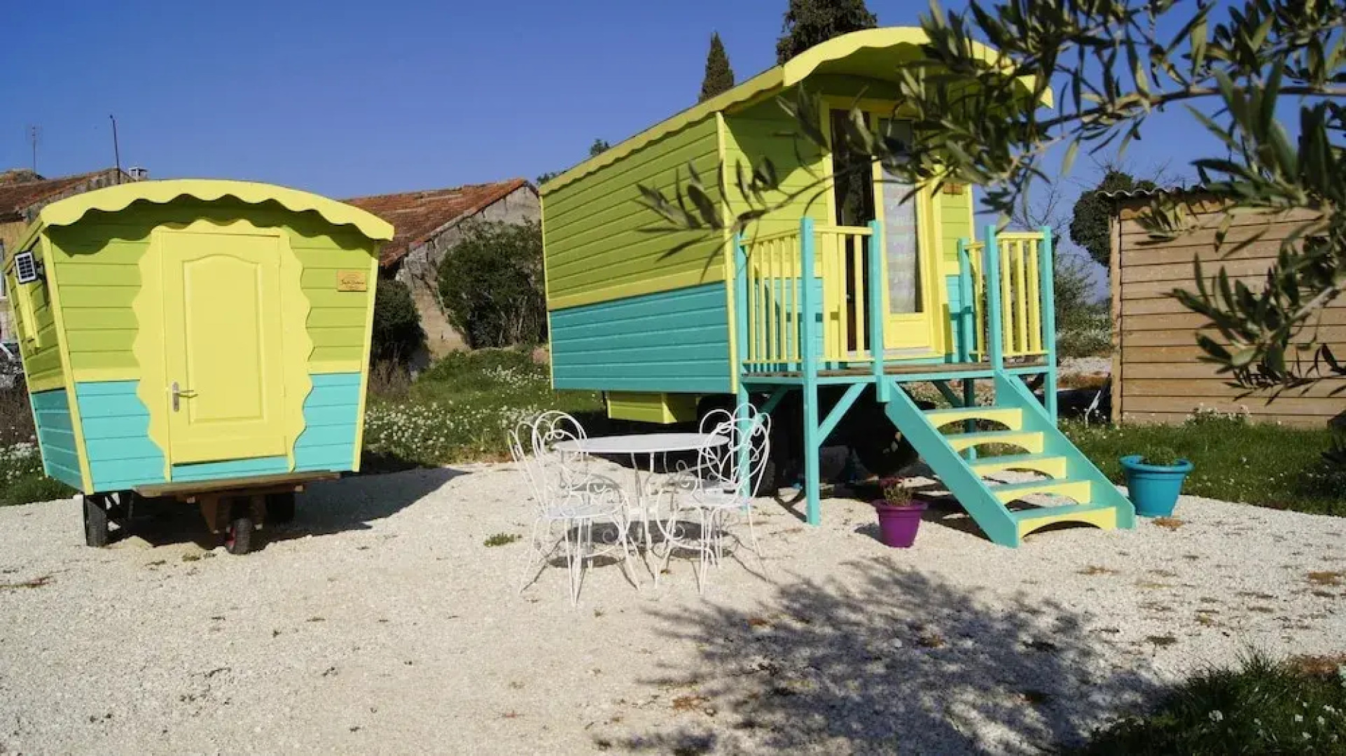 Les roulottes d'Yguaris