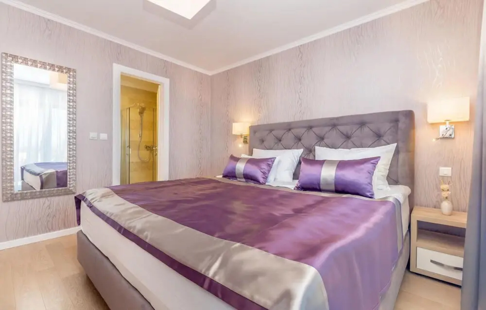 Awesome Home in Malinska with Outdoor Swimming Pool, Hot Tub & 4 Bedrooms