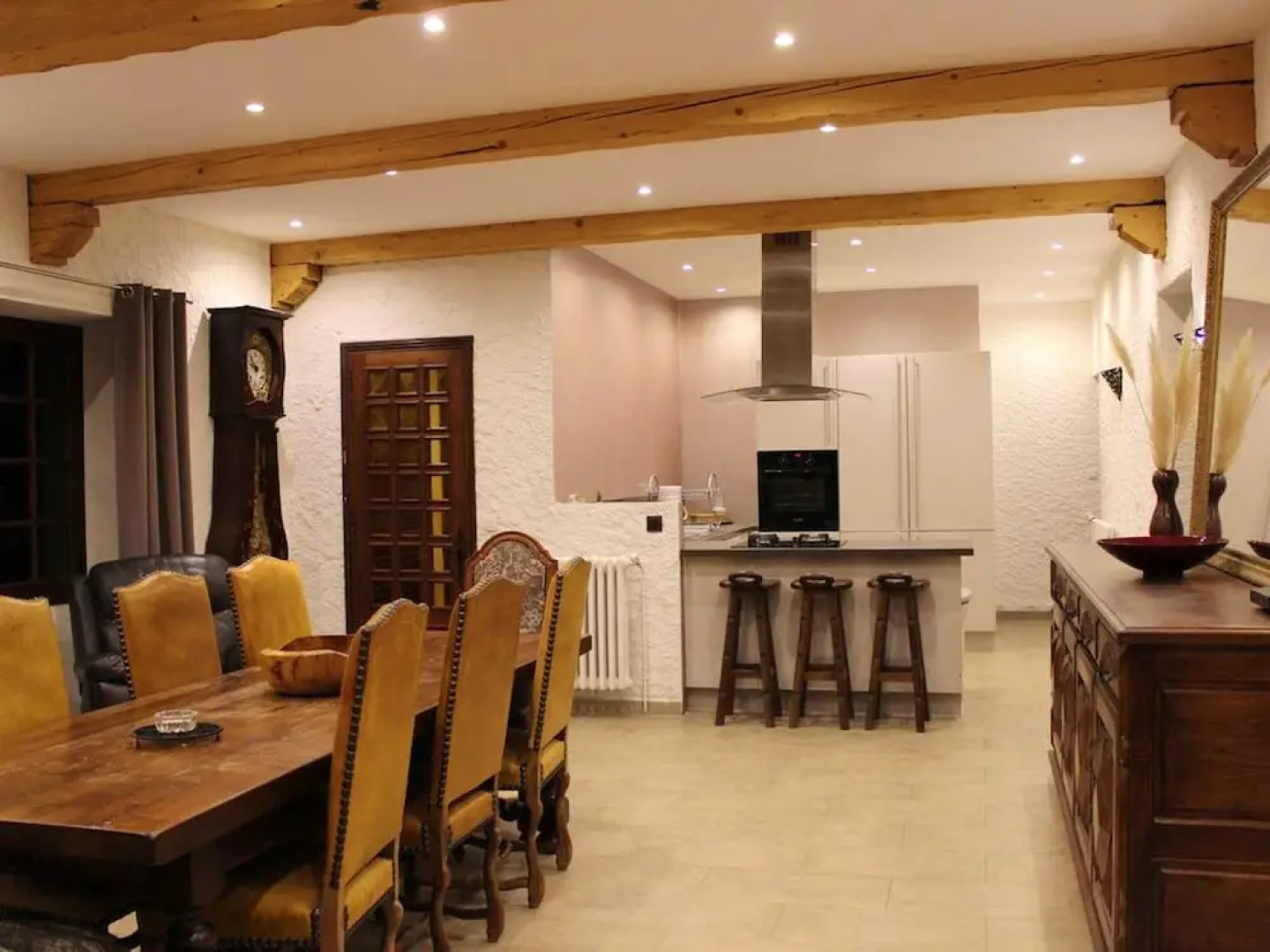 Apartment With 3 Bedrooms in Saint-martin-vésubie, With Wonderful Mountain View, Furnished Terrace and Wifi - 7 km From the Slopes