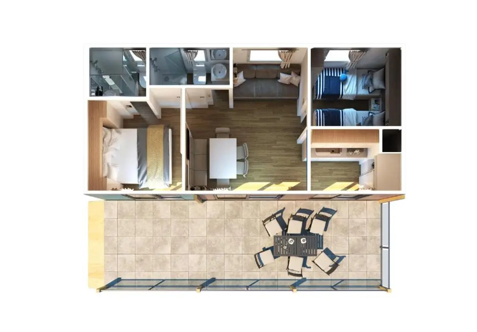 Mobilhome Victoria Camping Lanterna