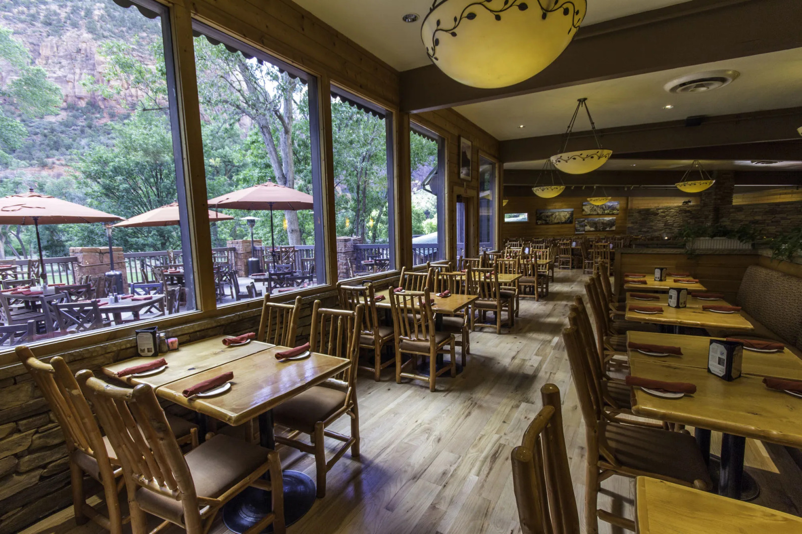 Zion Lodge - Inside the Park