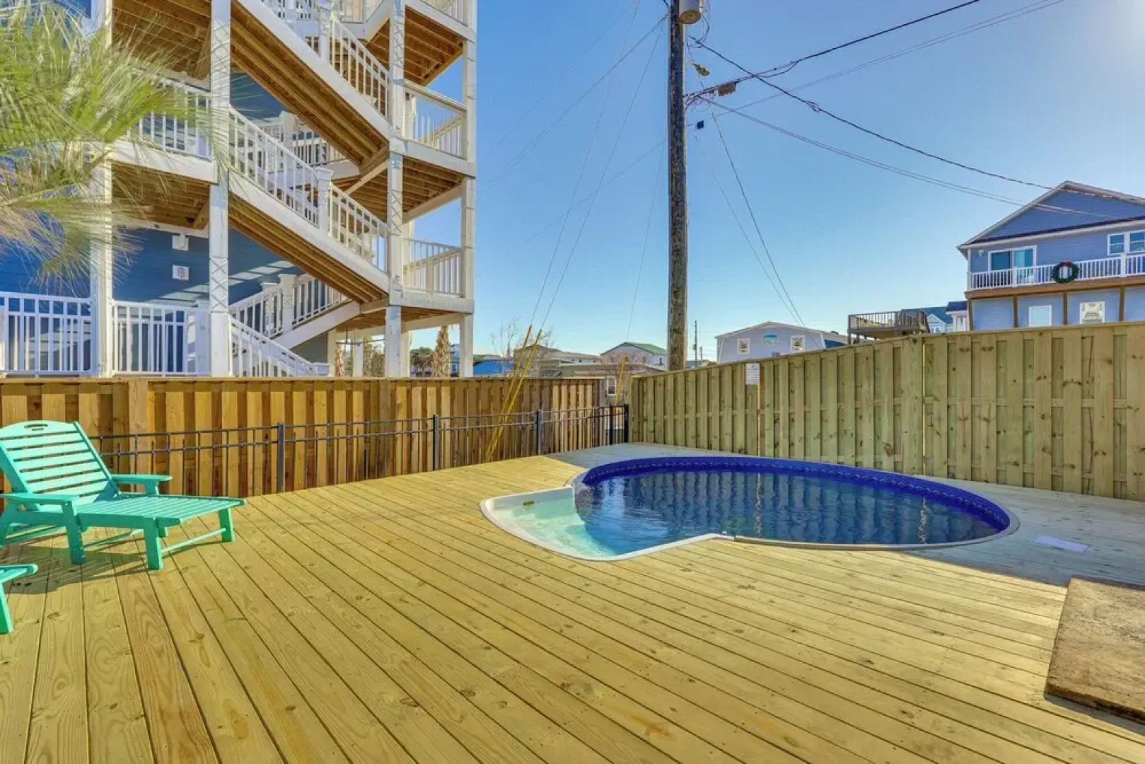 Chic Surf City Retreat w/ Pool < 1 Block to Beach!