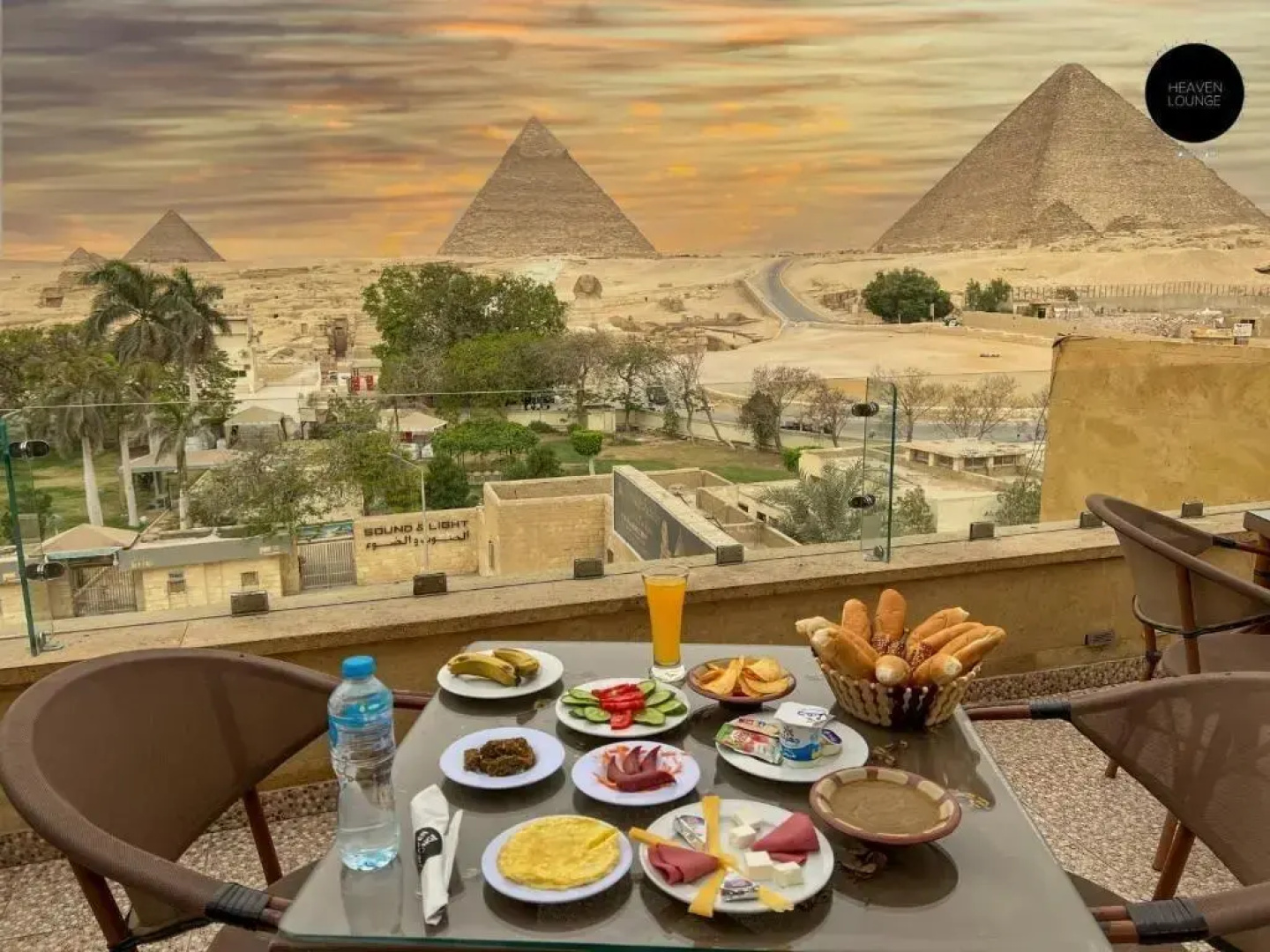 Phoenix pyramids view