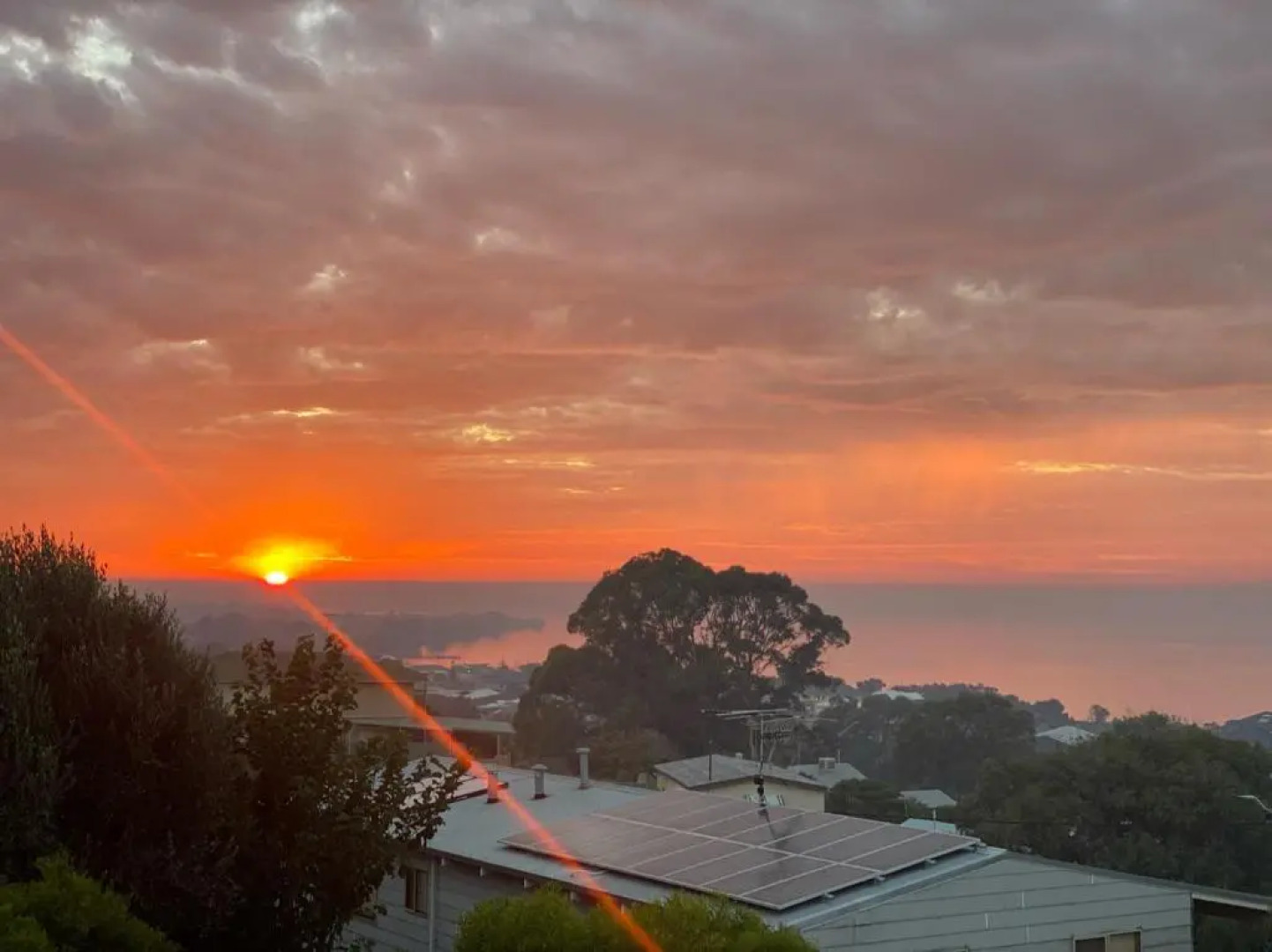 Coastal retreat with magnificent water views.