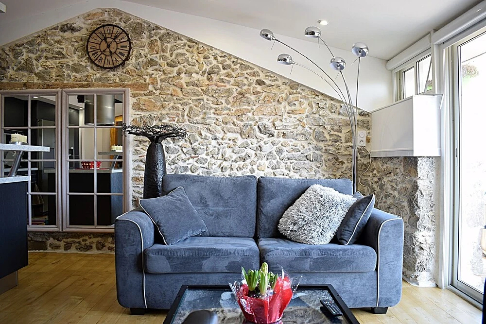 House With one Bedroom in Montjoie-en-couserans, With Enclosed Garden