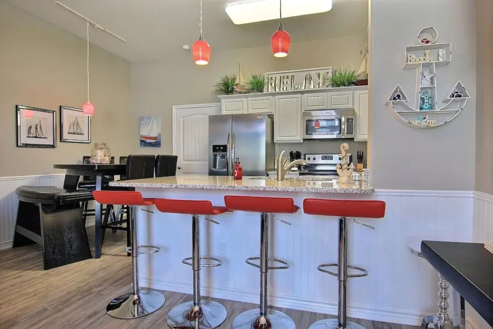 Padre Beach View 229 by RedAwning