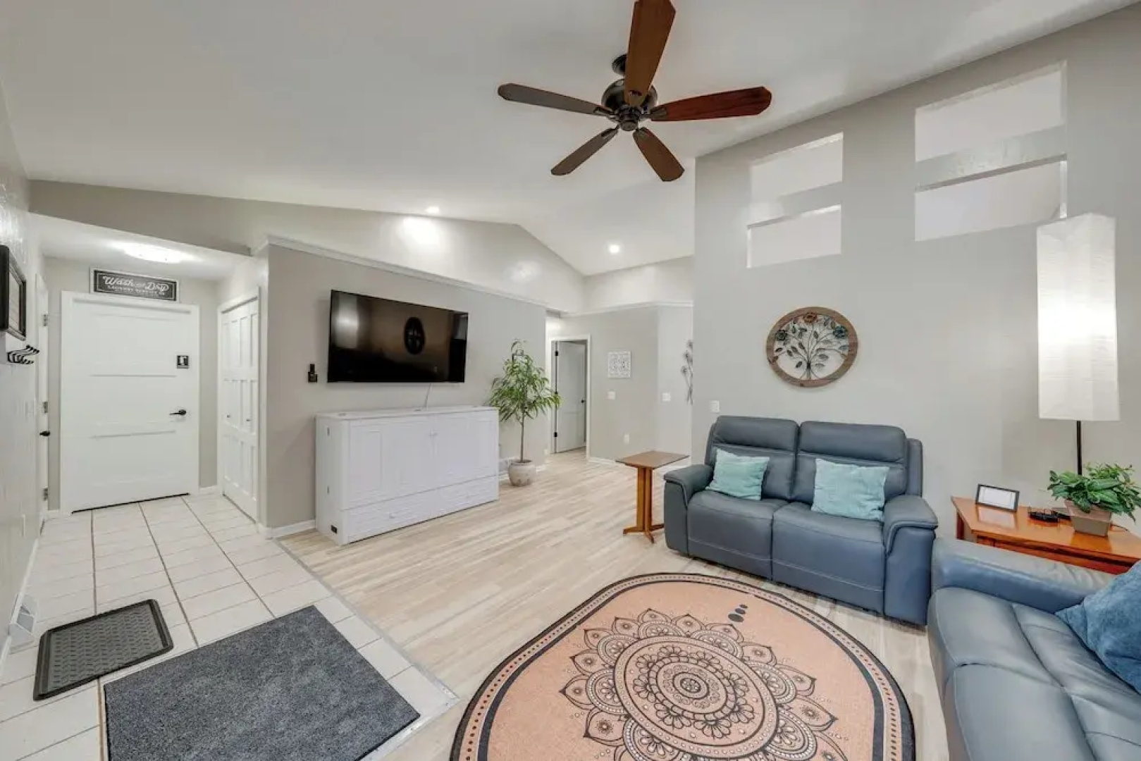1 Mi to Beach: Dog-friendly Condo in Lake Mills!