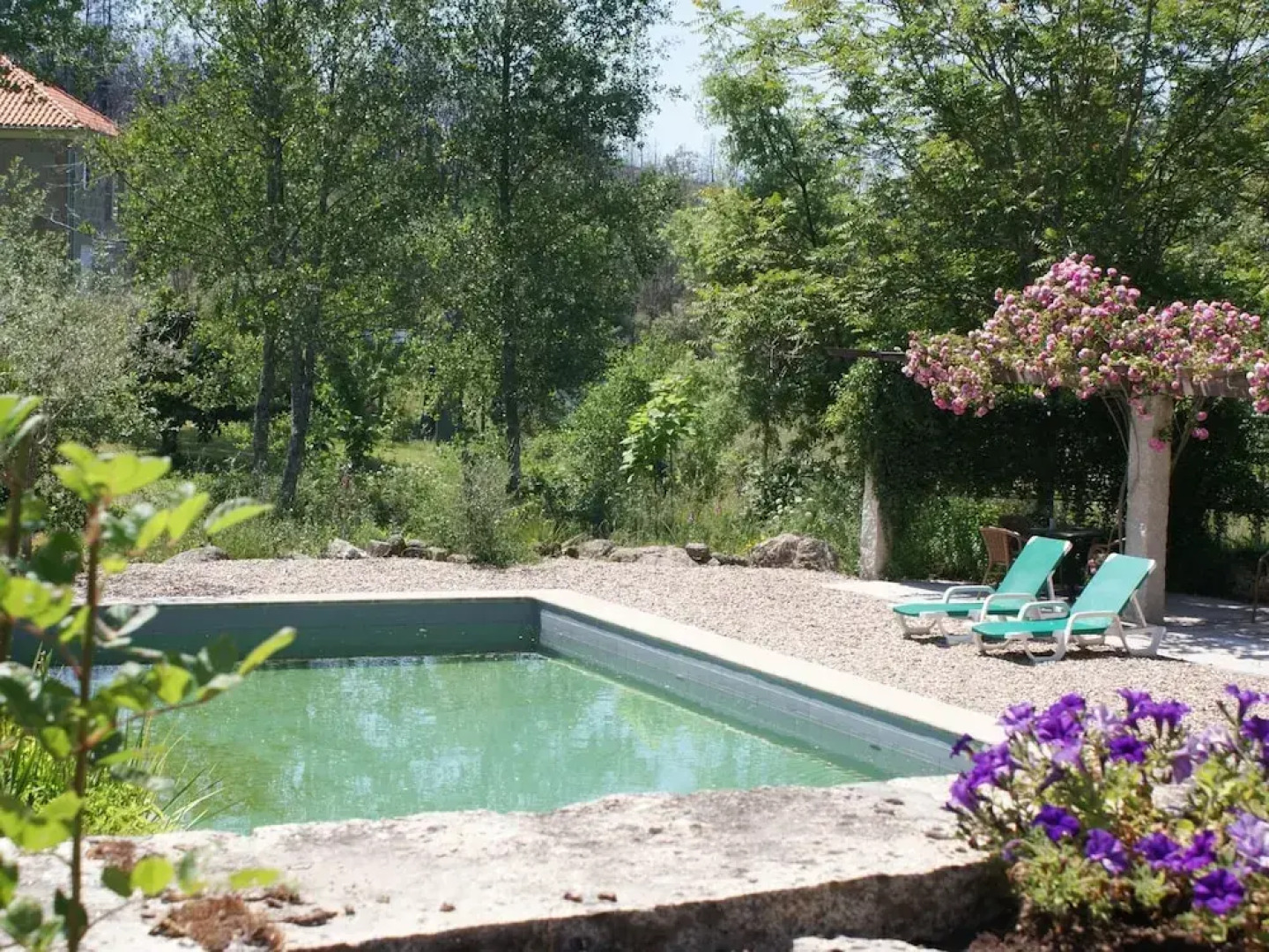 Holiday Home in Covas With Eco Pool