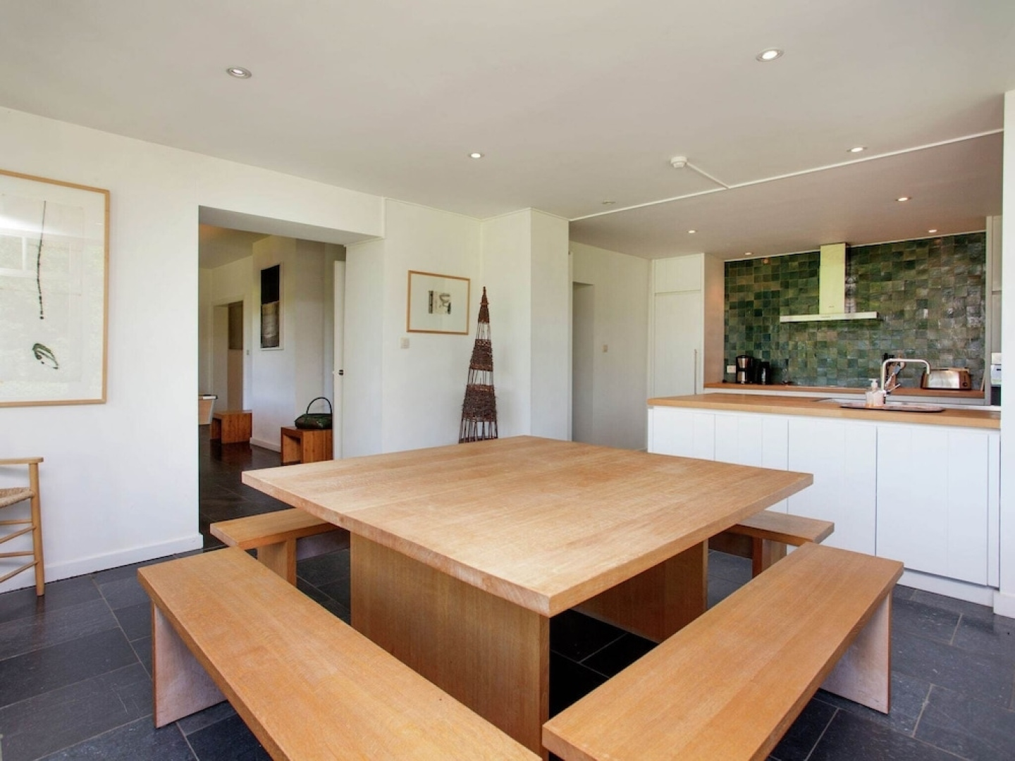 With Billiards, Table Tennis and Collection of Modern art in a Rural Setting