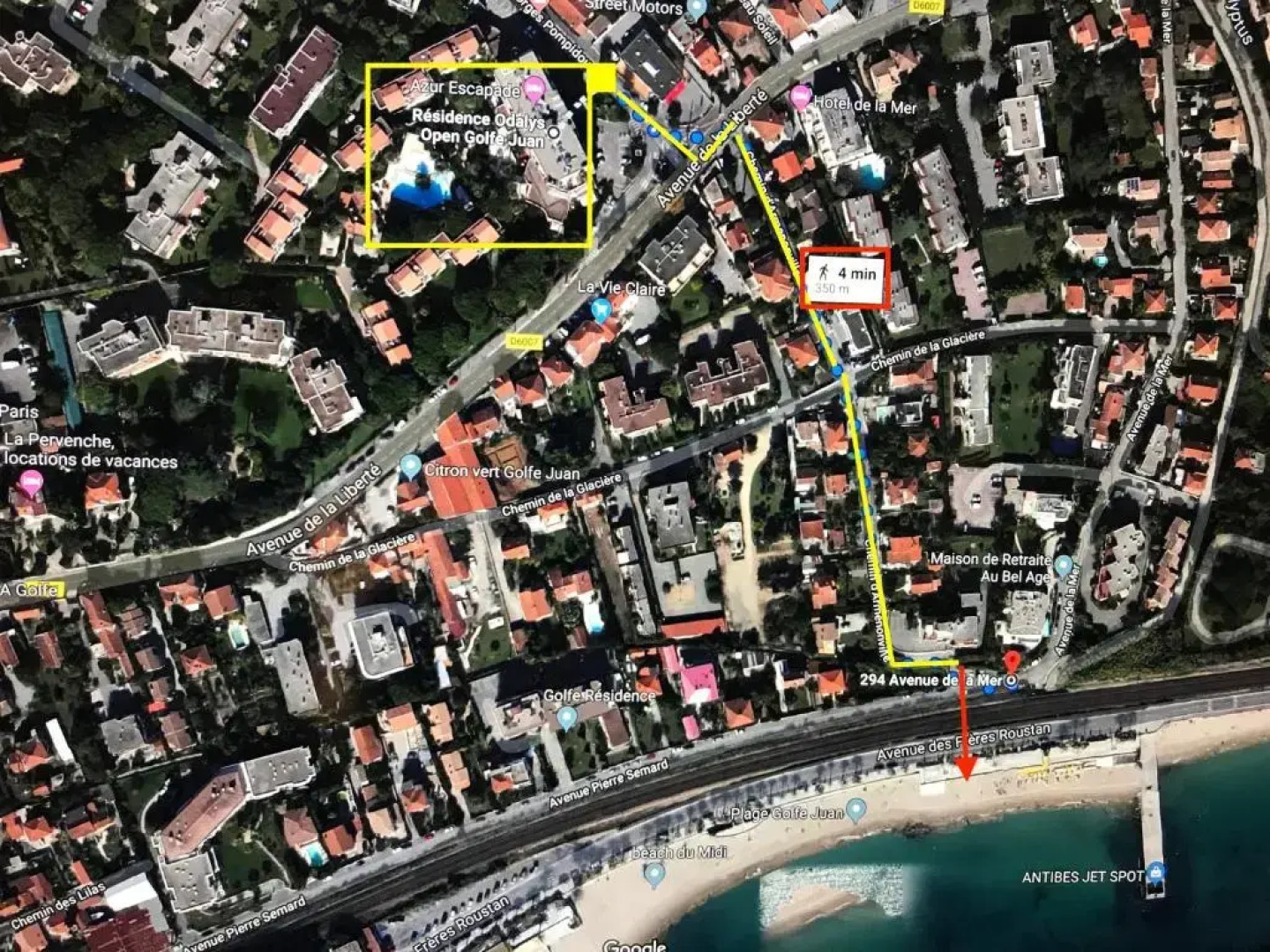 Appartement T2 De Standing Au Pied Des Plages