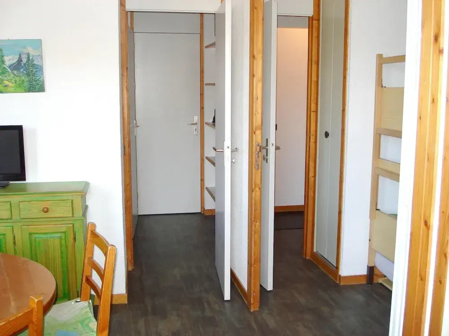 Studio in Montchavin, With Wonderful Mountain View, Furnished Garden a