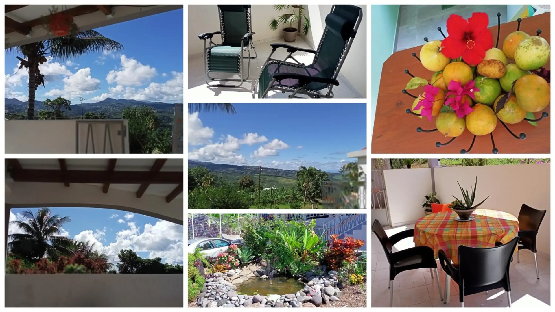 Paradis Caché - Confort Terrasse - Kybo Karaib Location - pkg - Mtgne