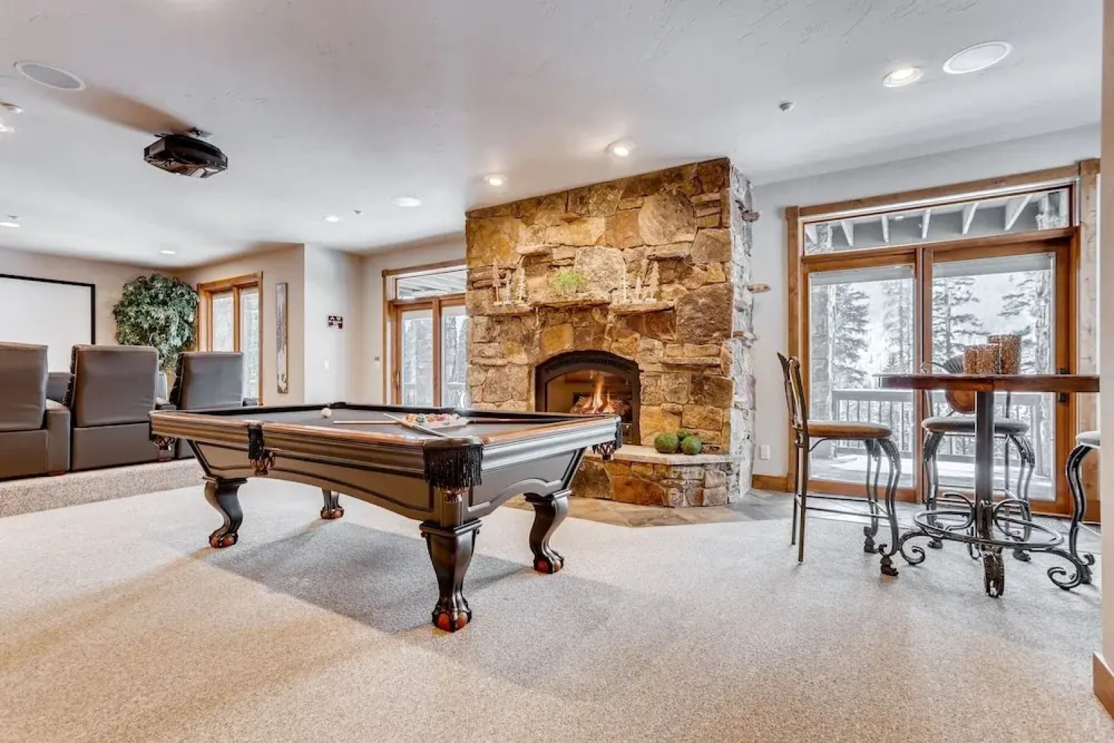 Opulent Breck Haven: Theater, Hot Tub, Billiards 7 Bedroom Home