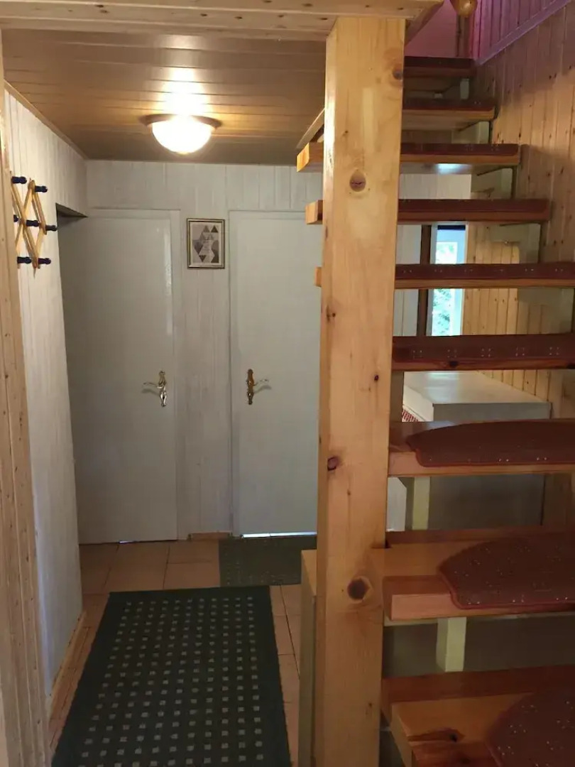 Ferienhaus Mirow-Lärz - Kamin Wald Ruhe