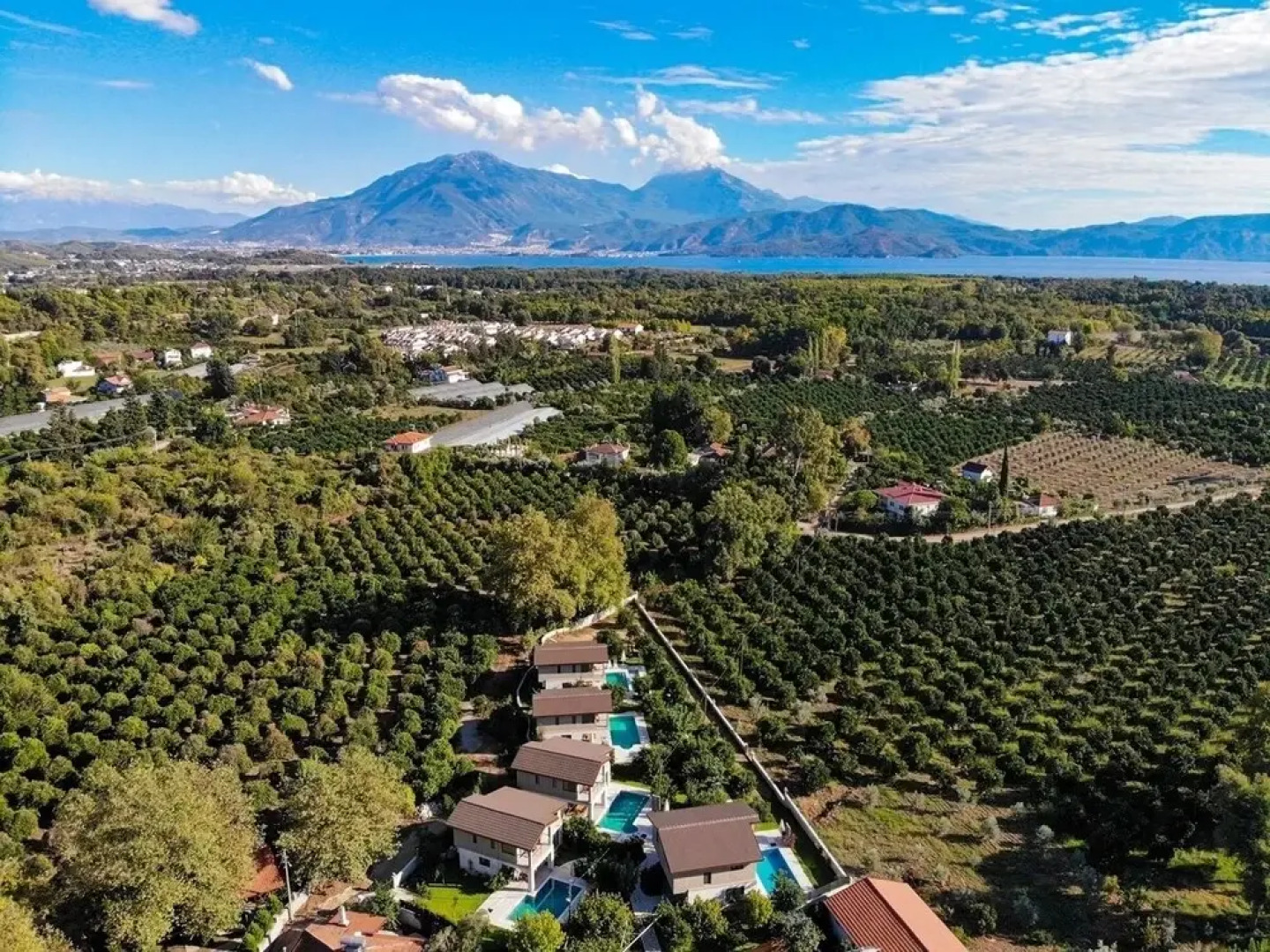 Fethiye'de Ozel Havuzlu Luks Villa Orange