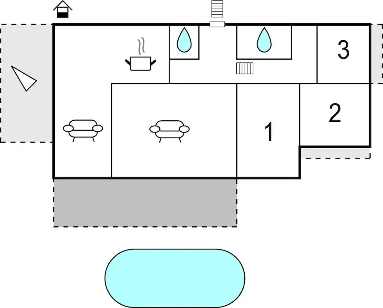 Nice Home in Malinska With Wifi and 3 Bedrooms