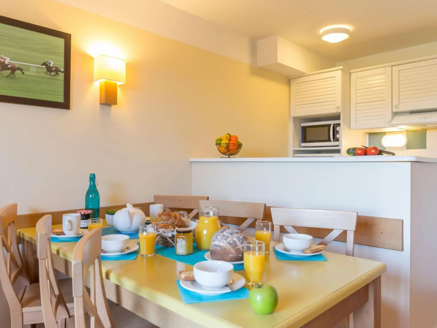 Apartment in Branville with balcony or terrace