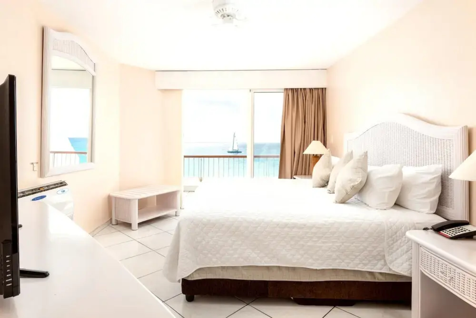 Apartment With 2 Bedrooms in Lowlands, With Wonderful sea View, Indoor Pool, Furnished Balcony