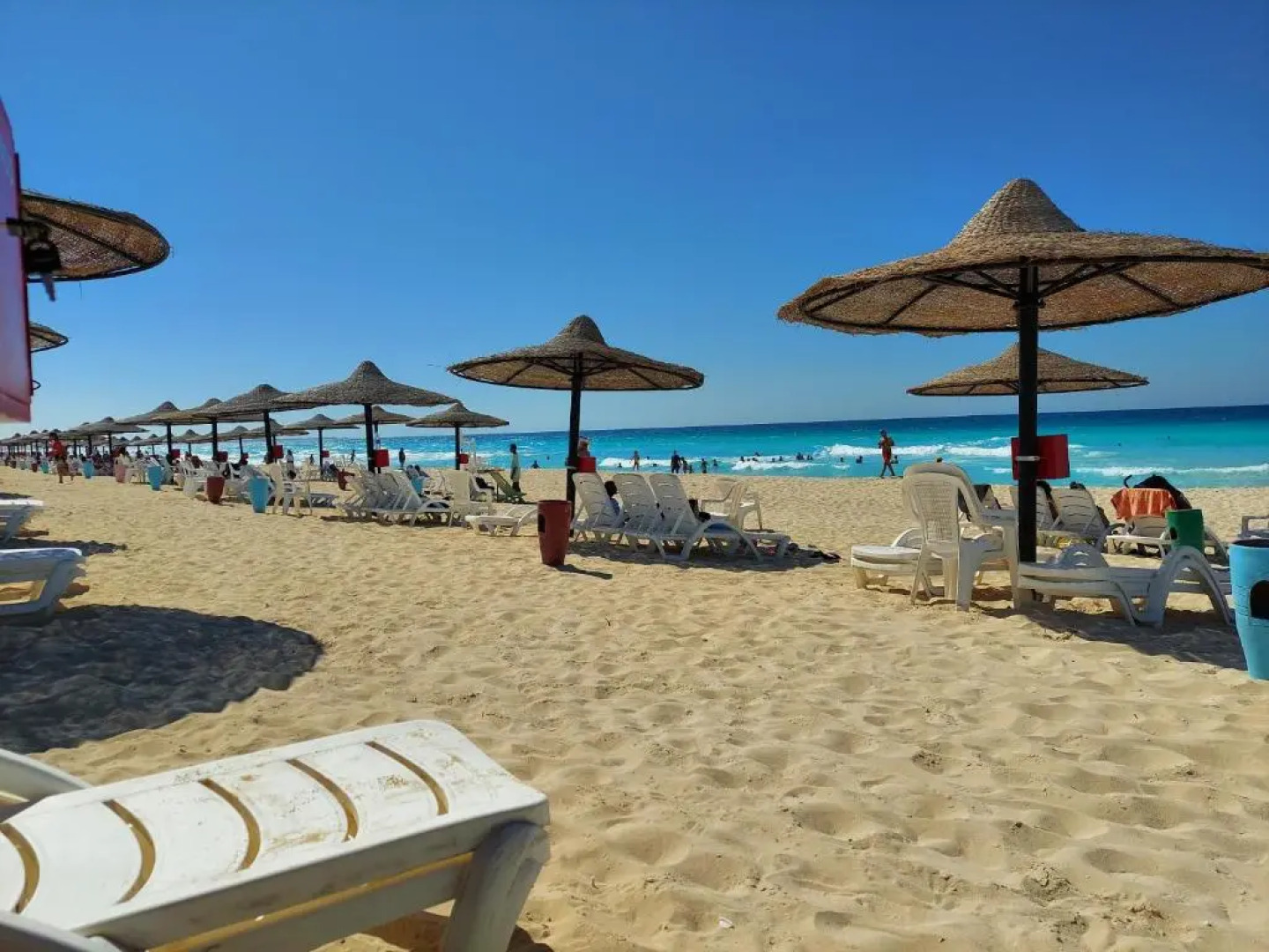 Amwaj North coast chalet in 1st floor families only