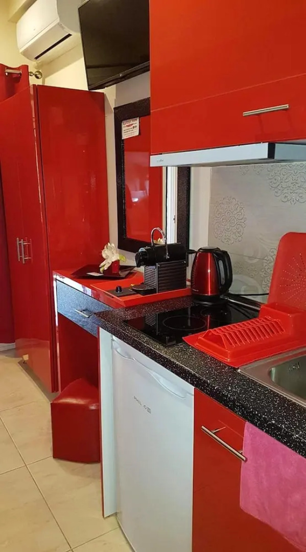 Studio in Paralia, With Wonderful sea View, Furnished Balcony and Wifi